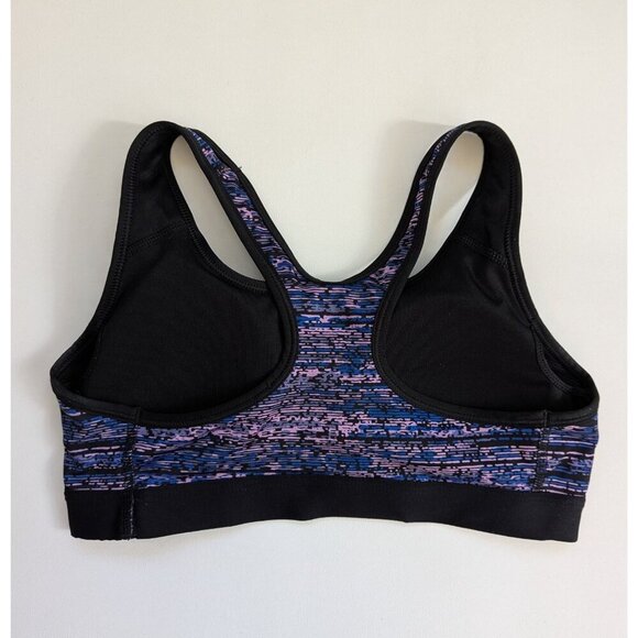 Nike Pro Racerback Dri Fit Sports Bra Size Small Purple /Blue - Picture 2 of 5